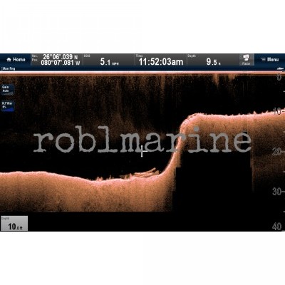 Raymarine RV-100 krmena CHIRP DownVison,SideVision,RealVision 3D sonda Povoljno