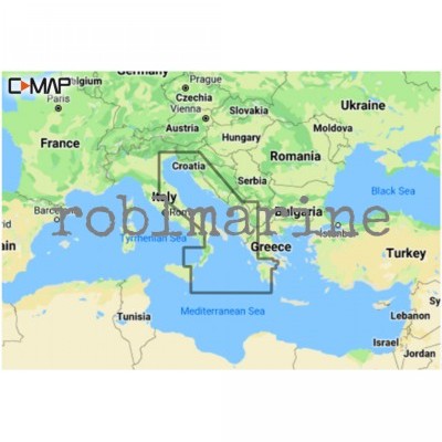 C-MAP Discover Lokalna karta Jadran i Jona Povoljno